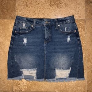 Denim skirt